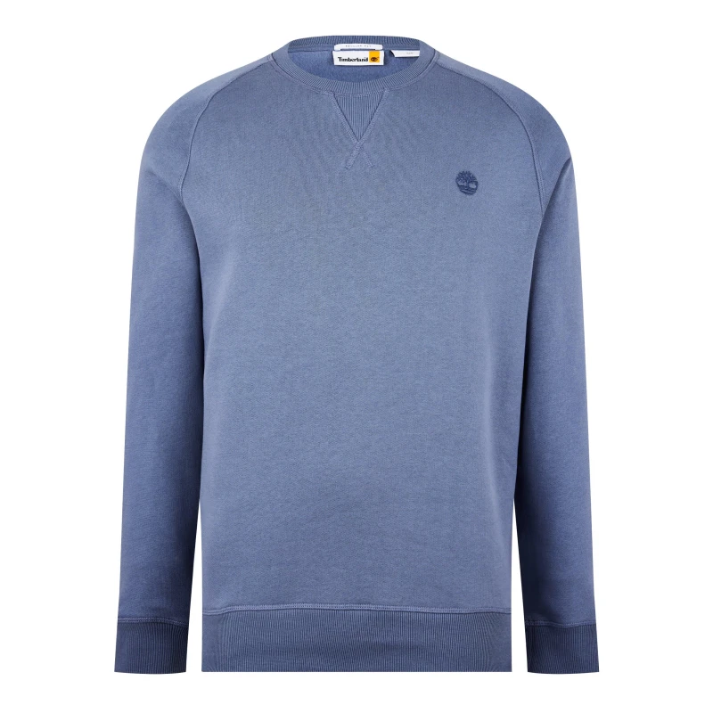 Image of Timberland EXETER RIVER BRUSHED BACK CREW SWEA - Grey Grey S
