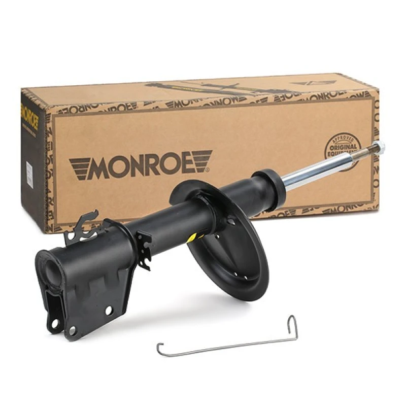 Image of MONROE 16470 Shock absorber MONROE Original (Gas Technology) Gas Pressure, Twin-Tube, Suspension Strut, Bottom Clamp Shock Absorber (854)