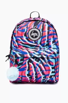 image of HYPE HIGHLIGHTER ZEBRA BACKPACK