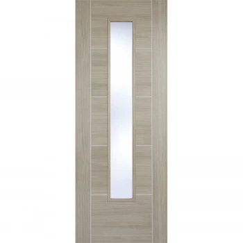 Image of Vancouver Internal Glazed Light Grey Laminate 1 Lite Door - 686 x 1981mm