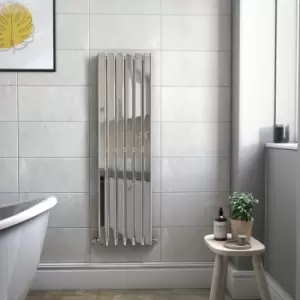 Image of Chrome Vertical Single Panel Radiator 1600 x 452mm - Mojave