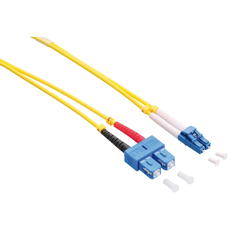 Image of LogiLink LC/SC. 1m InfiniBand/fibre optic cable Yellow