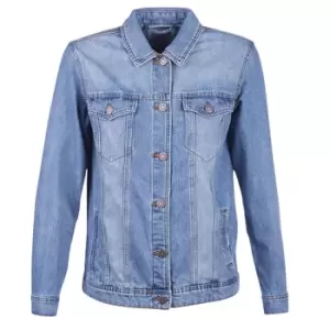 Image of Noisy May NMOLE womens Denim jacket in Blue - Sizes S,XL,XS