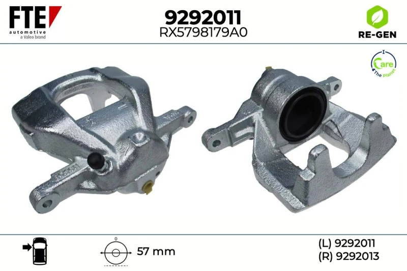 Image of Brake caliper FTE 9292011