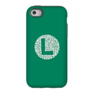 image of Nintendo Super Mario Luigi Items Logo Phone Case - iPhone 5C - Tough Case - Gloss