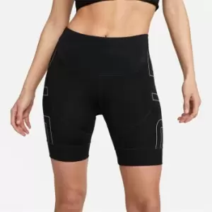 Nike Dri-FIT Air Womens 7 Biker Shorts - Black