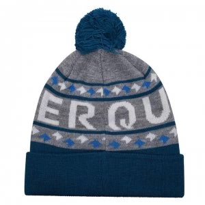 image of Quiksilver Summit Beanie Mens - Lyons Blue