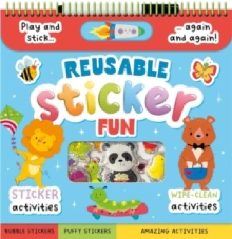 Image of Reusable Sticker Fun Paperback / softback