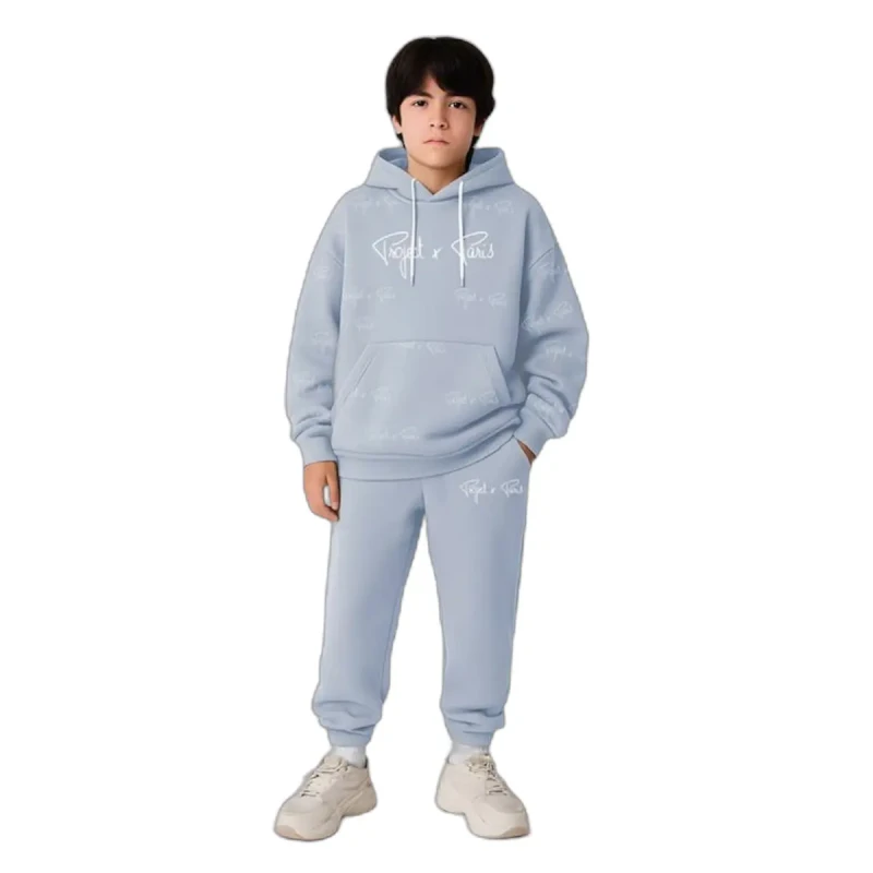 Image of Project X Paris Child hoodie Project X Paris J232022 Bleu Male 3XS