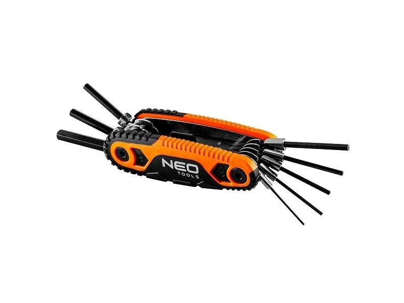 Image of NEO TOOLS 09-571 Angled Screwdriver Set Number of tools: 8, Metal, Spanner Size: 8mm Metal Angled Screwdriver Set (6627)