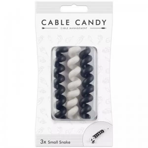 Image of Cable Candy Small Snake and White CC011