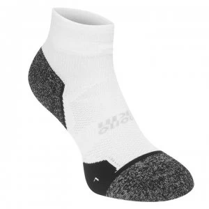 Image of Hilly Supreme Anklet Socks Mens - White/Char/Blk