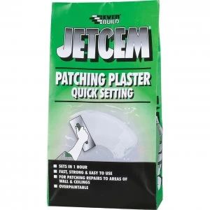 image of Everbuild Jet Cem Quick Set Patching Plaster 6KG