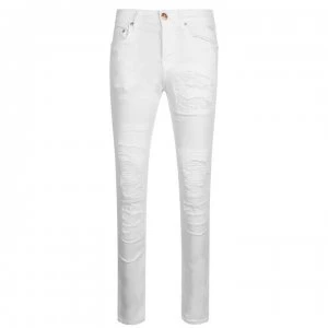 Image of True Religion Rocco Jeans - White 1800