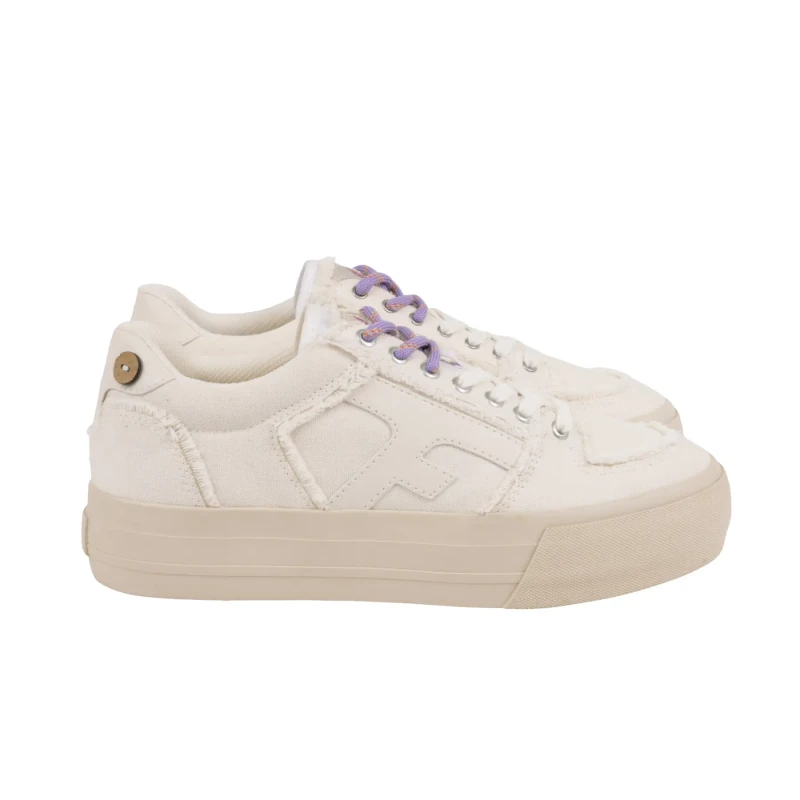 Image of Faguo Cotton baskets Faguo Walnut Platform Beige Unisex 38