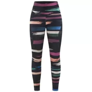 image of Craft Womens/Ladies CTM Distance Leggings (S) (Multicoloured/Roxo)