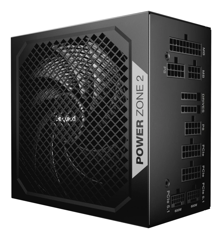 Image of be quiet! be quiet! POWER ZONE 2 1200 W power supply unit 20+4 pin ATX ATX Black BP030EU