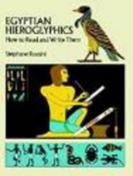 Image of Egyptian Hieroglyphics by S Rossini Book