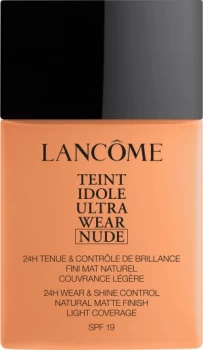 image of Lancome Teint Idole Ultra Wear Nude Foundation SPF19 40ml 08 - Caramel