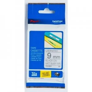 Image of Labelling tape Brother TZe, TZ TZe-M921 Tape colour: Silver (matt) Font colour:Black 9mm 8 m