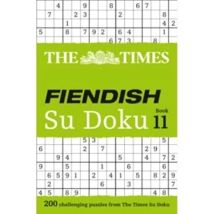 Image of The Times Fiendish Su Doku Book 11 : 200 Challenging Su Doku Puzzles