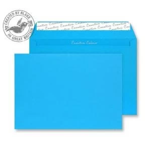 image of Creative Colour Caribbean Blue PS Wallet C4 229x324mm Ref 410