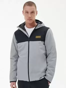 Image of Barbour International Cambell Waterproof Jacket, Light Grey, Size L, Men