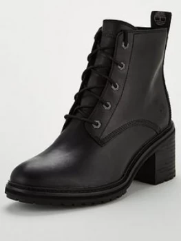 Image of Timberland Sienna Lace Up Boot - Black, Size 3, Women