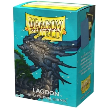Image of UNIT Dragon Shield Dual Matte - Lagoon (100 ct.)
