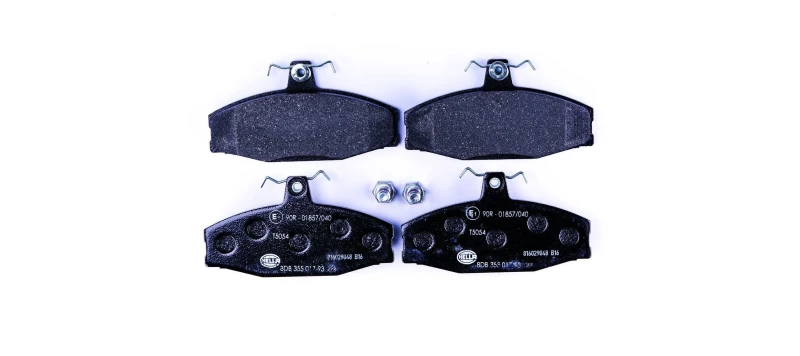 Image of HELLA Brake pad set HELLA 8DB 355 017-931