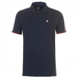 image of Pretty Green Moon Tipped Polo - Navy