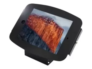Image of Maclocks iPad Secure Space Enclosure with 45? Kiosk Black - Mounting kit ( mounting adapter, anti-theft enclosure ) for Apple iPad Pro - lockable - hi