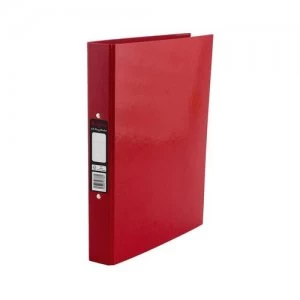 image of Pukka Brights Ring Binder A4 Red Box of 10