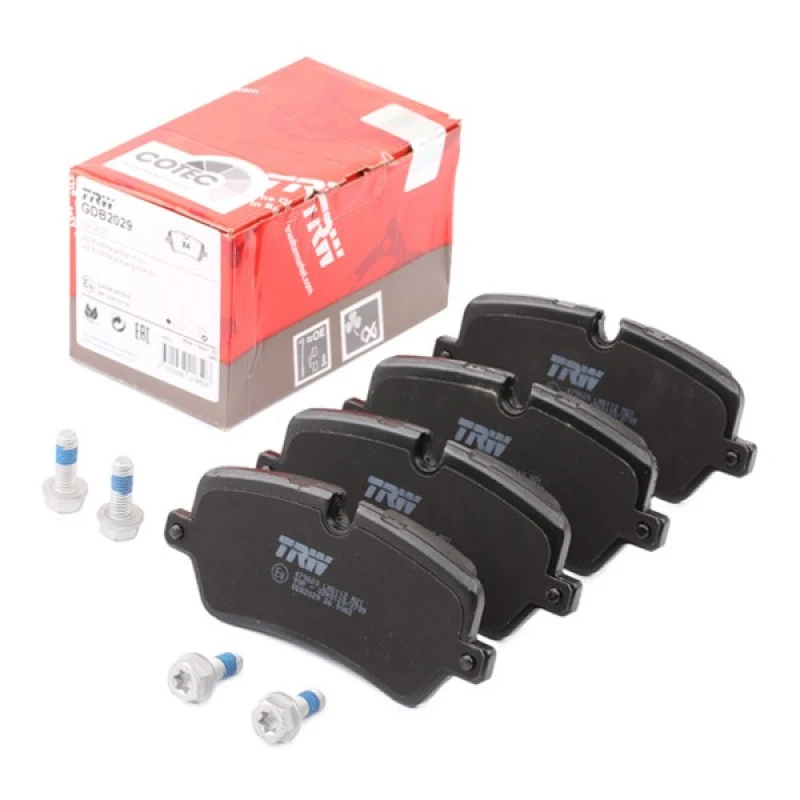Image of TRW GDB2029 Brake pad set prepared for wear warning indicator Brake Pad Set,disc brake (402)