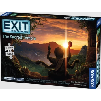 Image of EXIT - The Sacred Temple (Includes Puzzles) Board Game