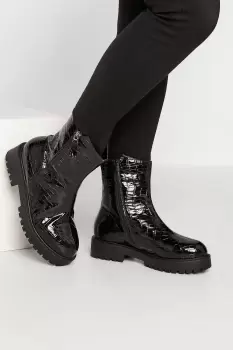 Image of Extra Wide Fit Side Zip Boots