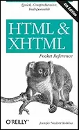 Image of html and xhtml pocket reference