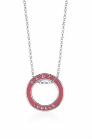 image of Ladies Radley Sterling Silver Esher Street Necklace RYJ2005