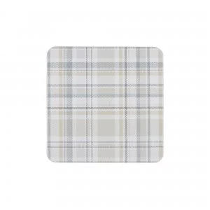 Image of Denby Elements Checks Natural 6Pc Coasters