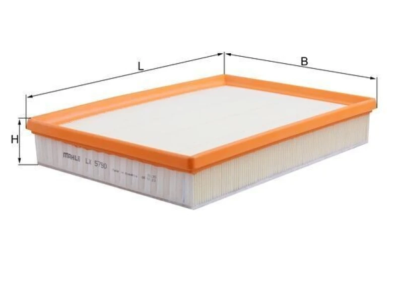 Image of Air filter MAHLE LX 5790