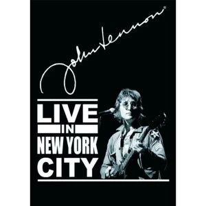 image of John Lennon - Live in New York City Postcard