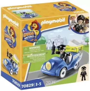 Image of Playmobil Duck on Call Police Mini Car