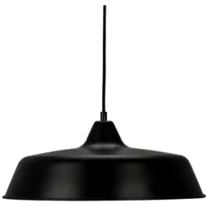 image of Dyberg Larsen Raw Dome Pendant Ceiling Light Black