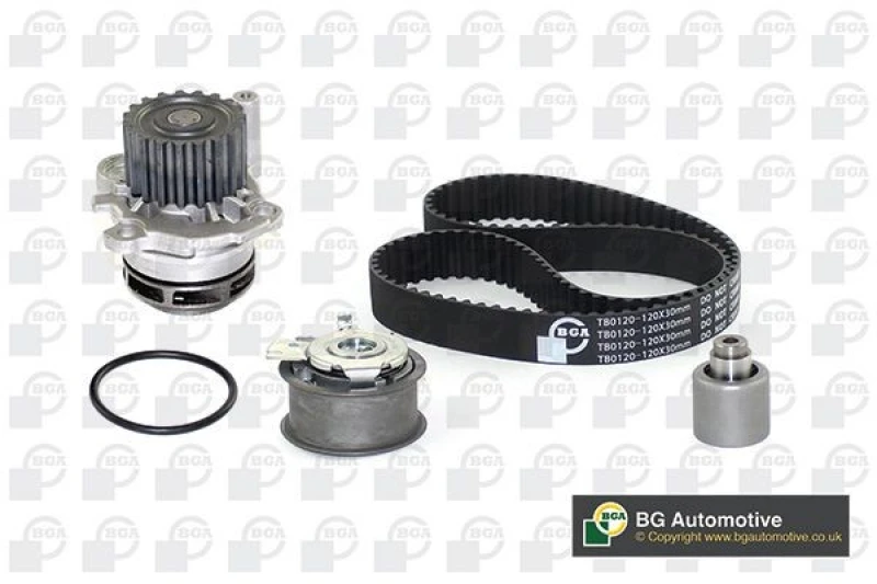 Image of BGA Water pump and timing belt kit BGA TB0120CPK-2