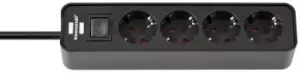 Image of Brennenstuhl 1153240000 power extension 1.5 m 5 AC outlet(s)...