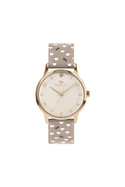 image of Radley Plated Stainless Steel Fashion Analogue Quartz Watch - Ry21314 Cream