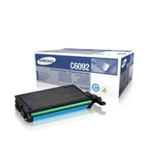Image of Samsung CLT-C6092S Cyan Laser Toner Ink Cartridge
