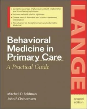 Image of Behavioral Medicine in Primary Care by Mitchell D Feldman Paperback