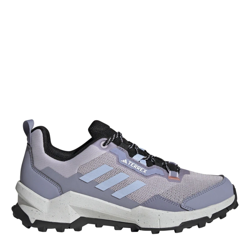 Image of adidas Terrex AX4 Hiking Shoes Womens Silver Violet / female 7 (40.7)