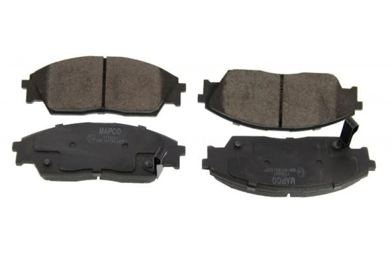 Image of MAPCO 6434 Brake pad set Front Axle, incl. wear warning contact Brake Pad Set,disc brake (402)